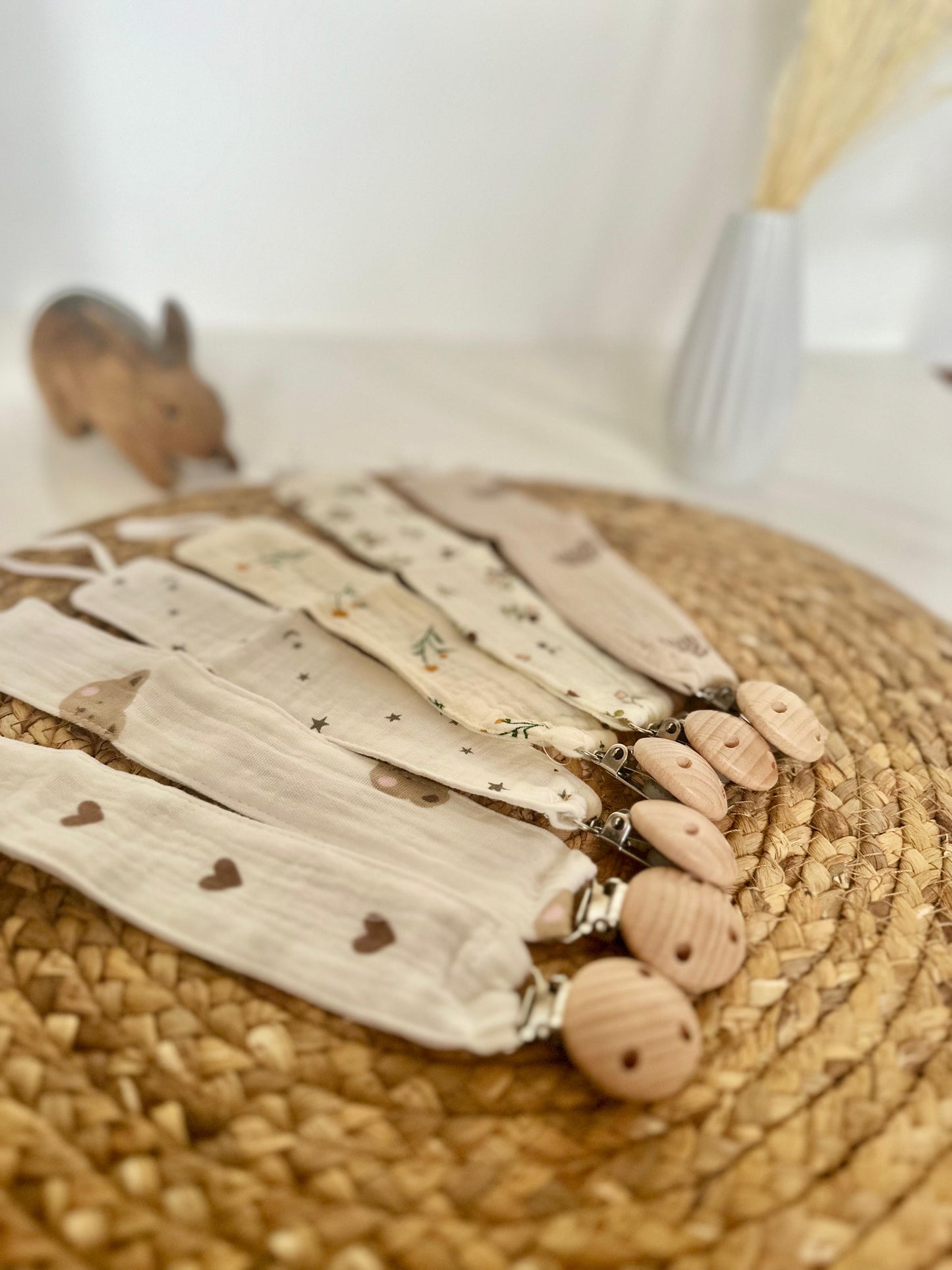 Portachupetes Estampados